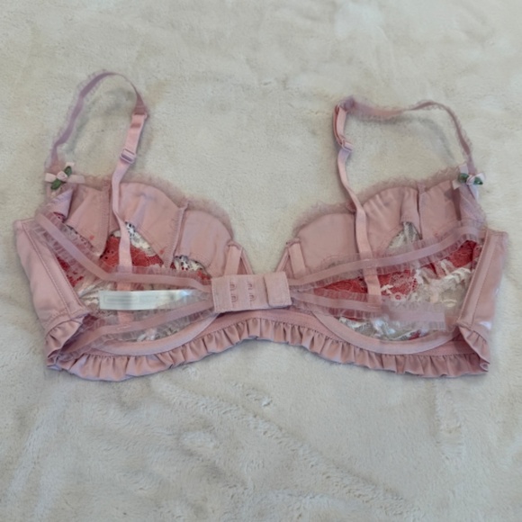 New! For Love And Lemons Sylvie Underwire Bra 31663 - Picture 8 of 12